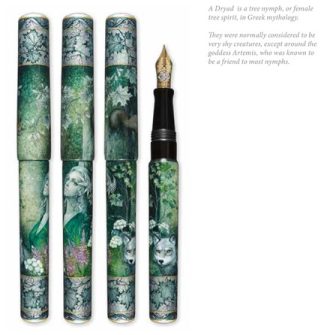 PHOENIX LACQUER ART DRYAD FOUNTAIN PEN